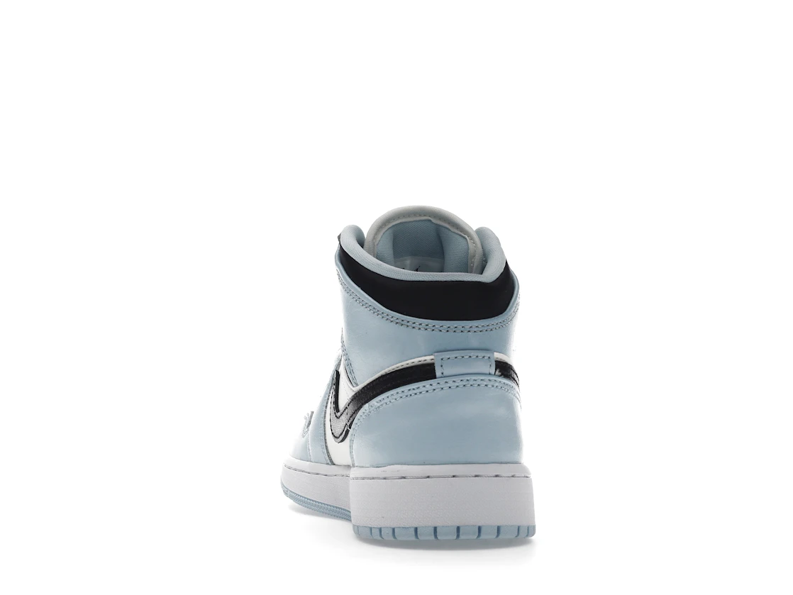 Vue 27 de Jordan 1 Mid Ice Blue (2022) (GS)