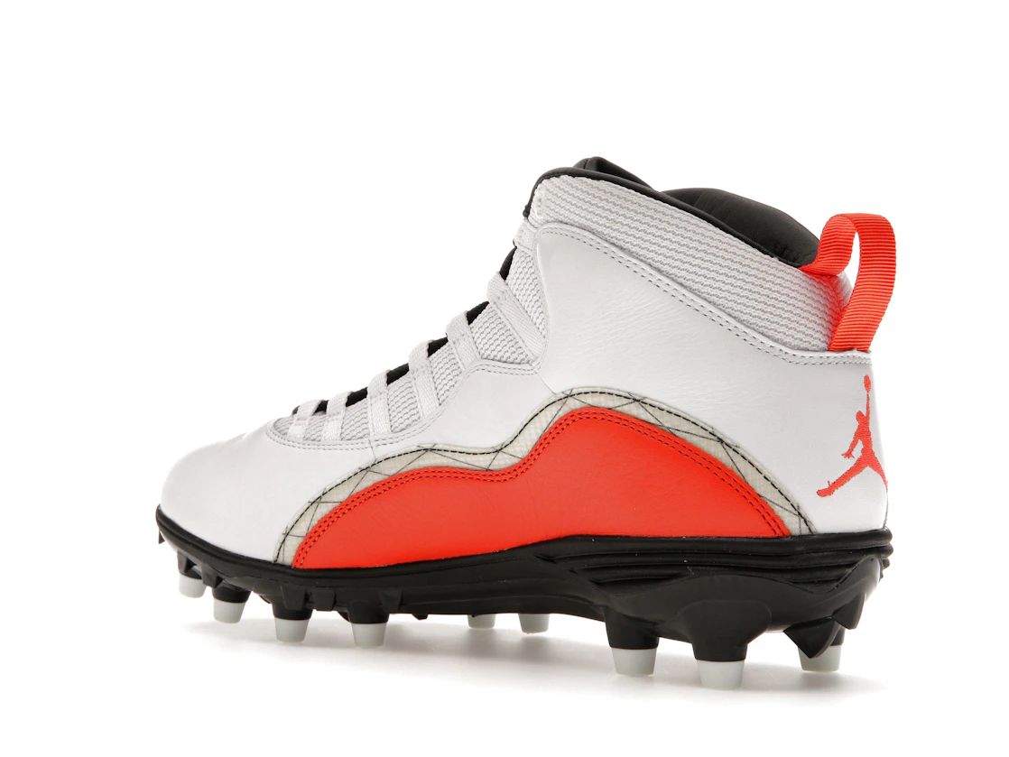 Vue 23 de Jordan 10 Retro Cleat SoleFly (Friends and Family)