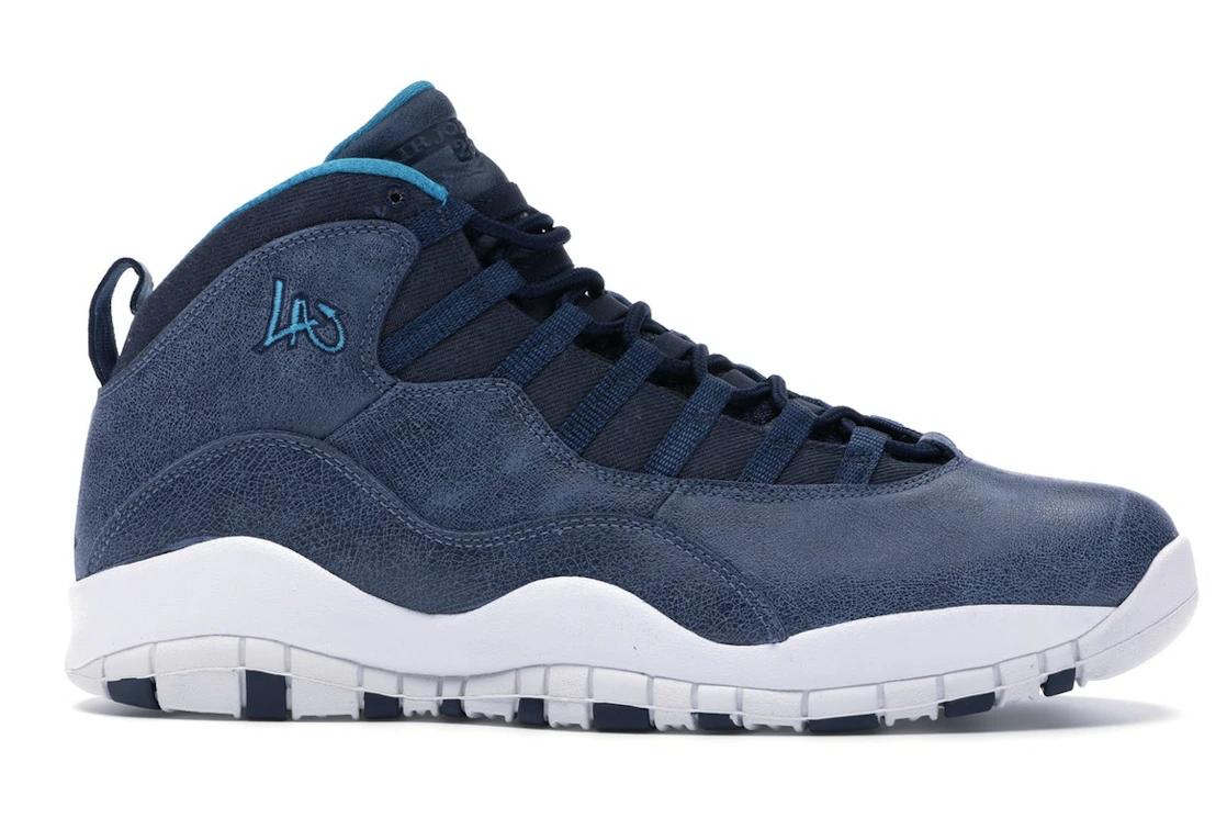 Vue 2 de Jordan 10 Retro Los Angeles