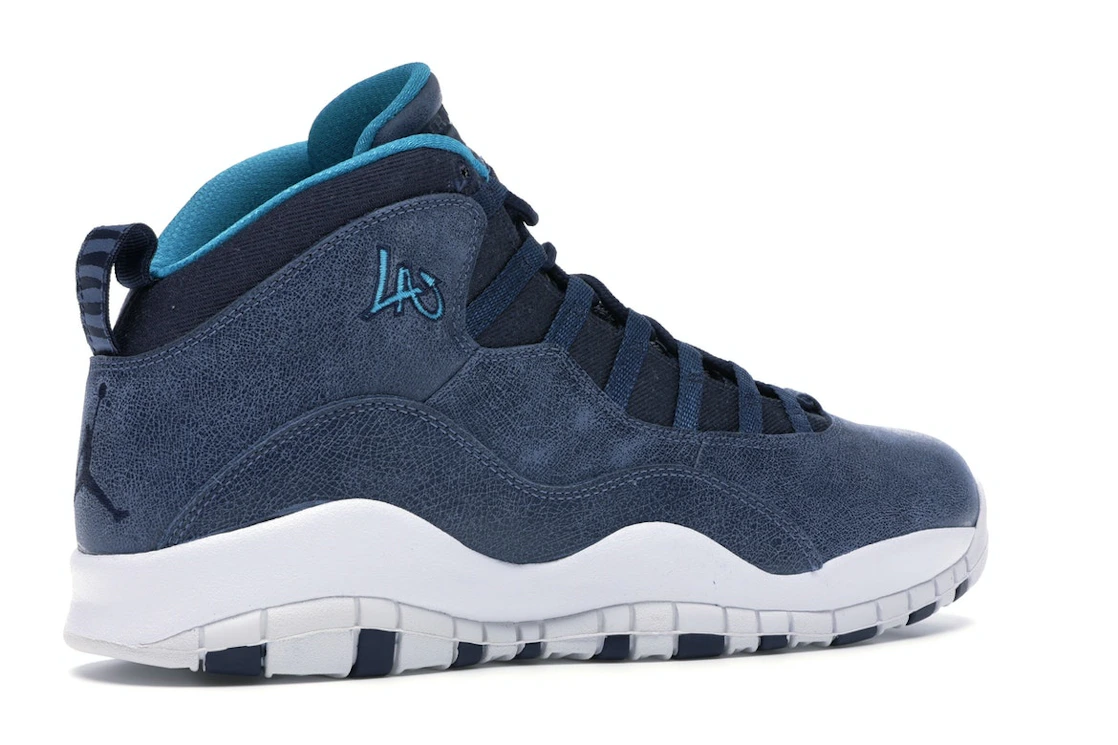 Vue 34 de Jordan 10 Retro Los Angeles