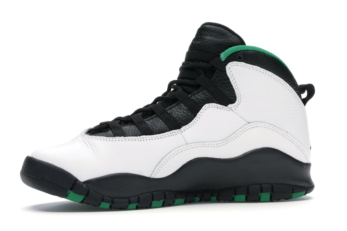 Vue 17 de Jordan 10 Retro Seattle (GS)