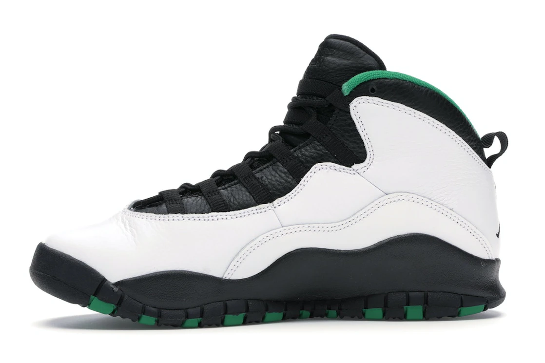 Vue 18 de Jordan 10 Retro Seattle (GS)
