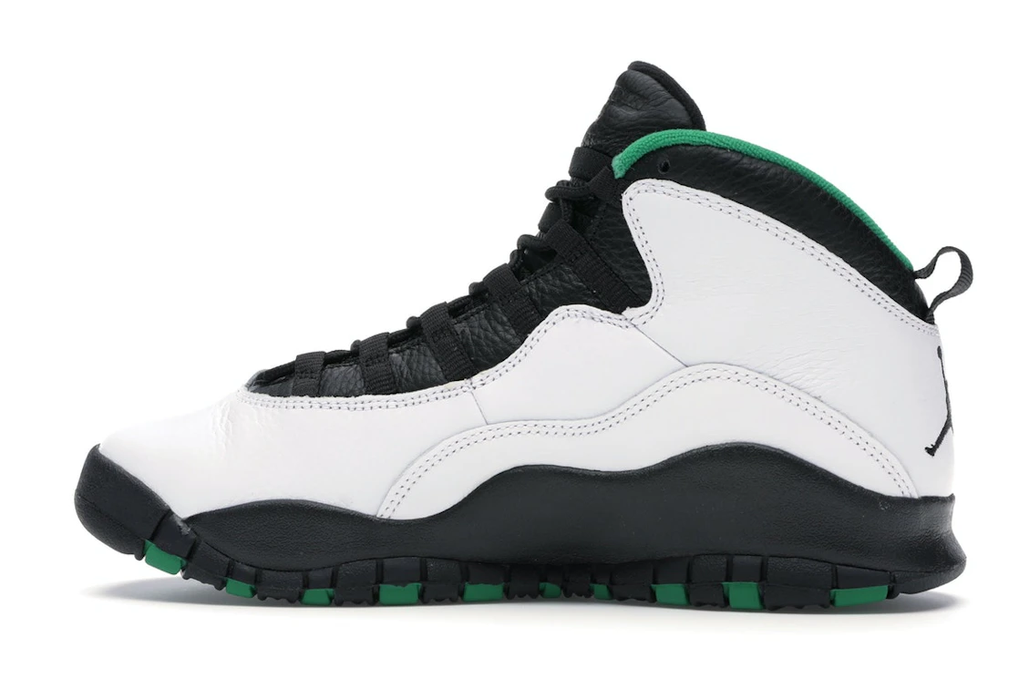 Vue 20 de Jordan 10 Retro Seattle (GS)