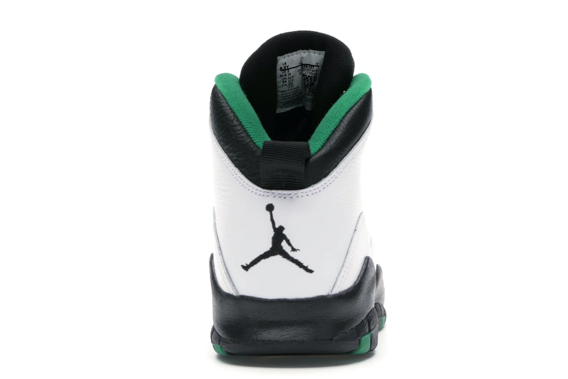 Vue 28 de Jordan 10 Retro Seattle (GS)