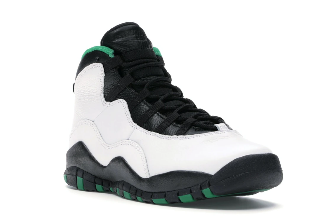Vue 6 de Jordan 10 Retro Seattle (GS)