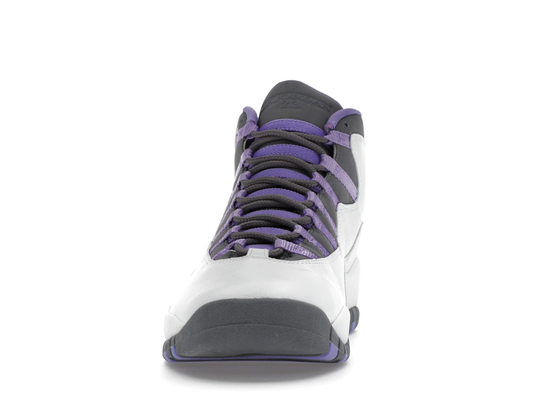 Vue 11 de Jordan 10 Retro White Medium Violet 