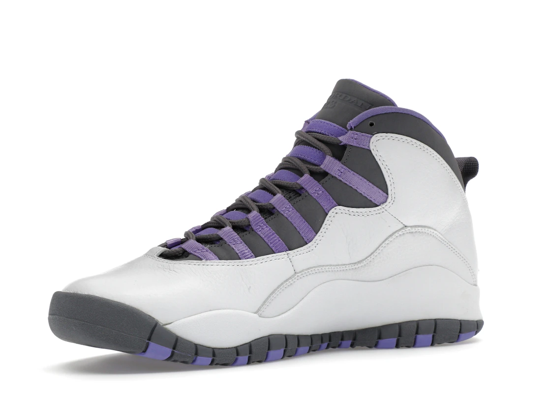 Vue 16 de Jordan 10 Retro White Medium Violet 