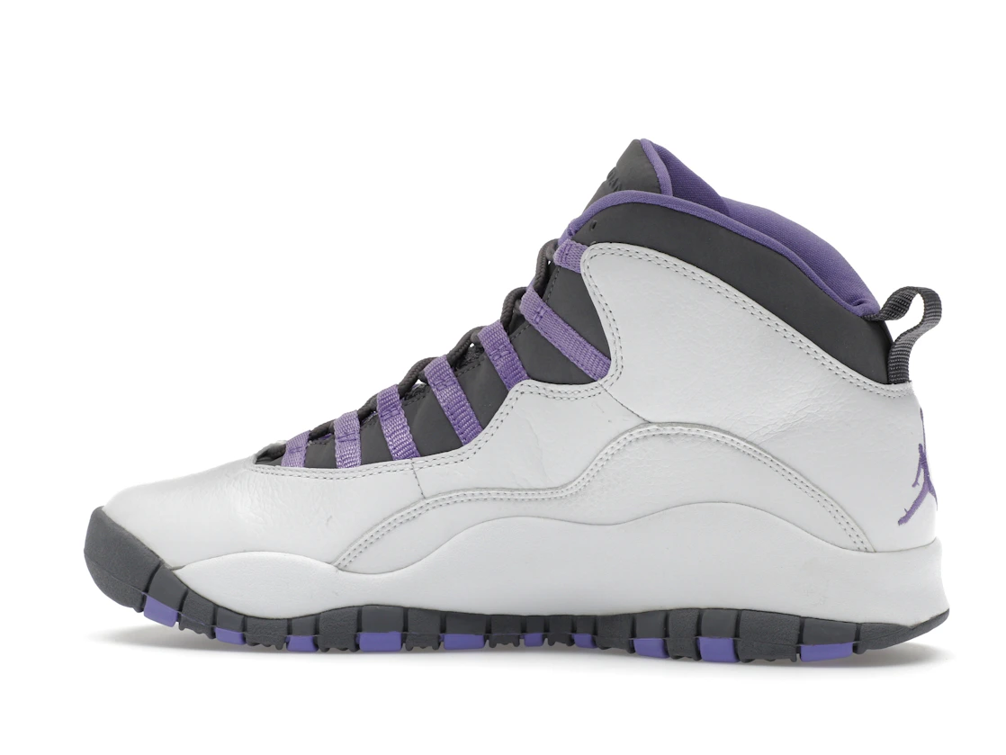 Vue 21 de Jordan 10 Retro White Medium Violet 