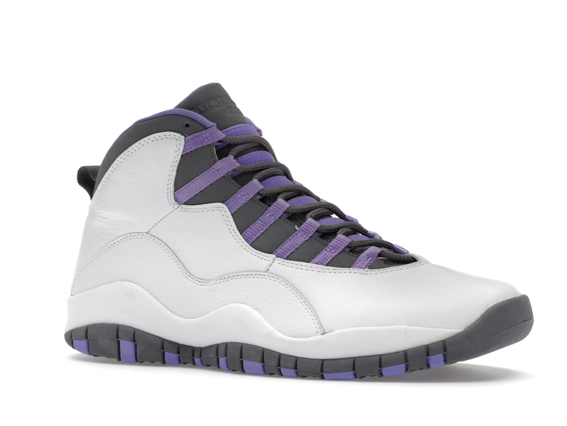 Vue 4 de Jordan 10 Retro White Medium Violet 