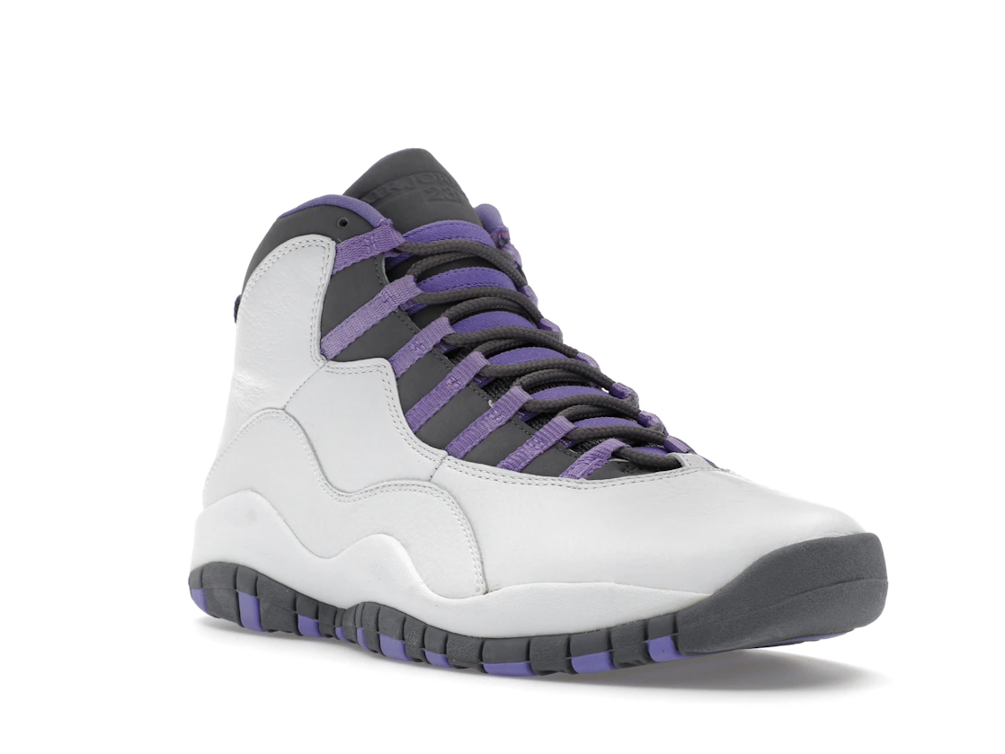 Vue 6 de Jordan 10 Retro White Medium Violet 
