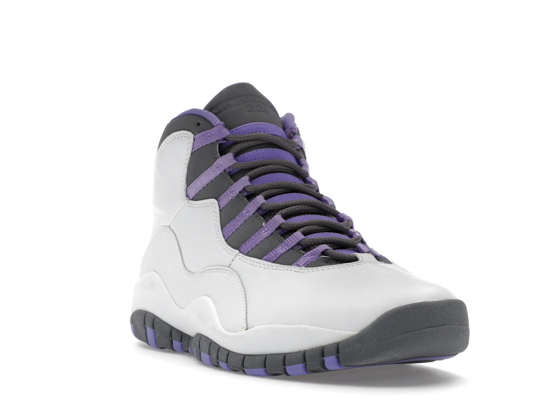 Vue 7 de Jordan 10 Retro White Medium Violet 