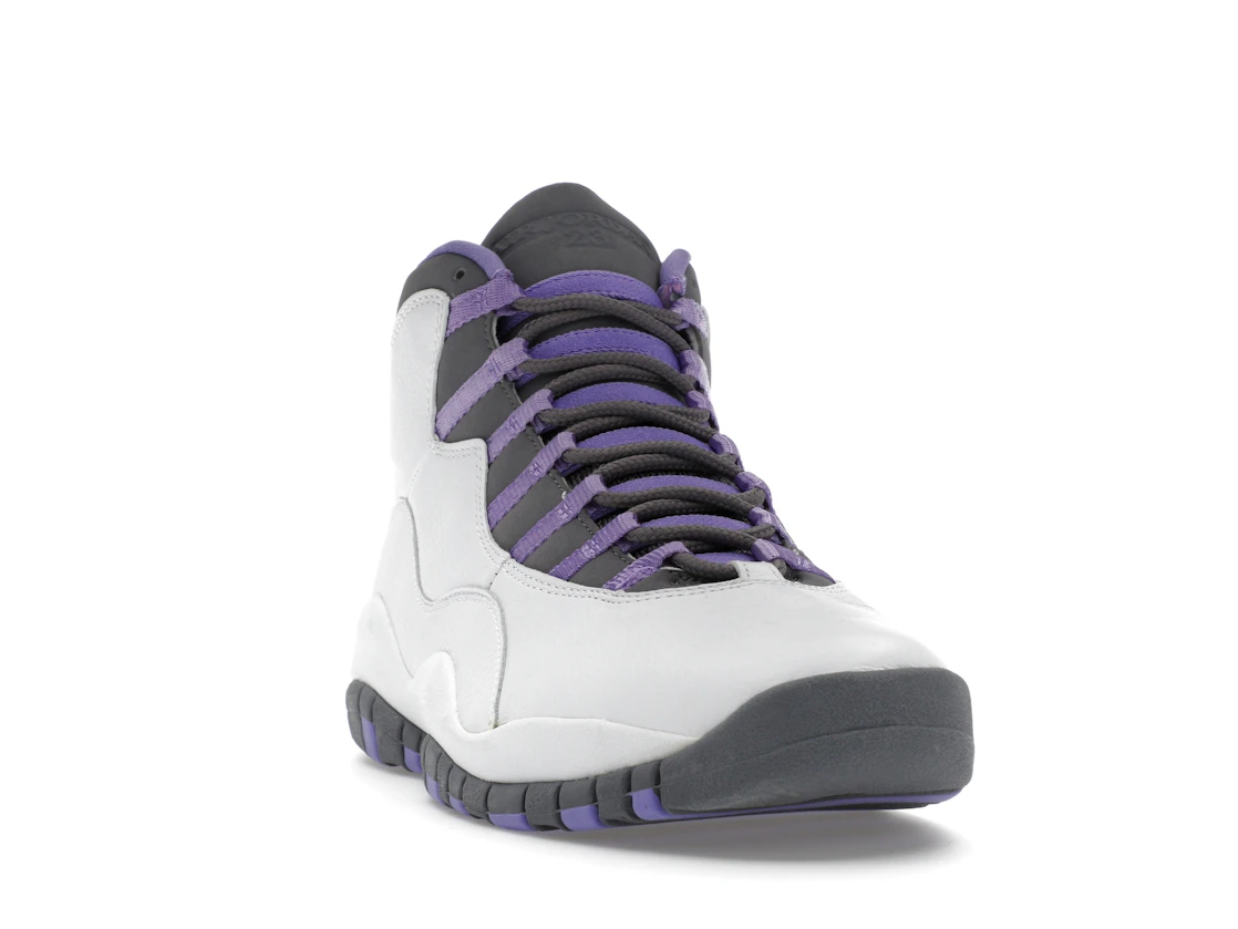 Vue 8 de Jordan 10 Retro White Medium Violet 