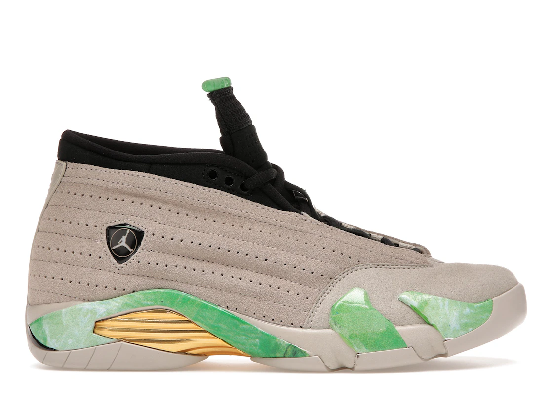 Vue 1 de Jordan 14 Retro Aleali May Fortune 