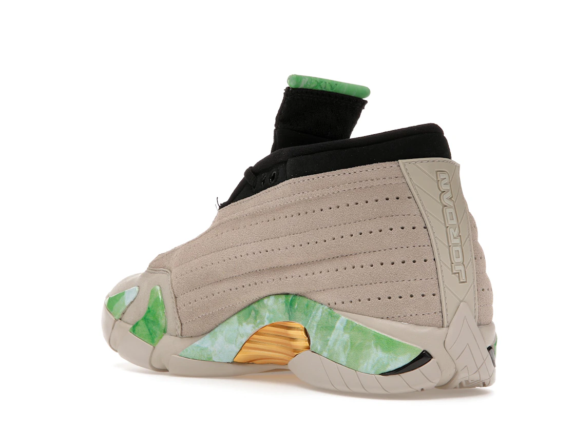 Vue 24 de Jordan 14 Retro Aleali May Fortune 