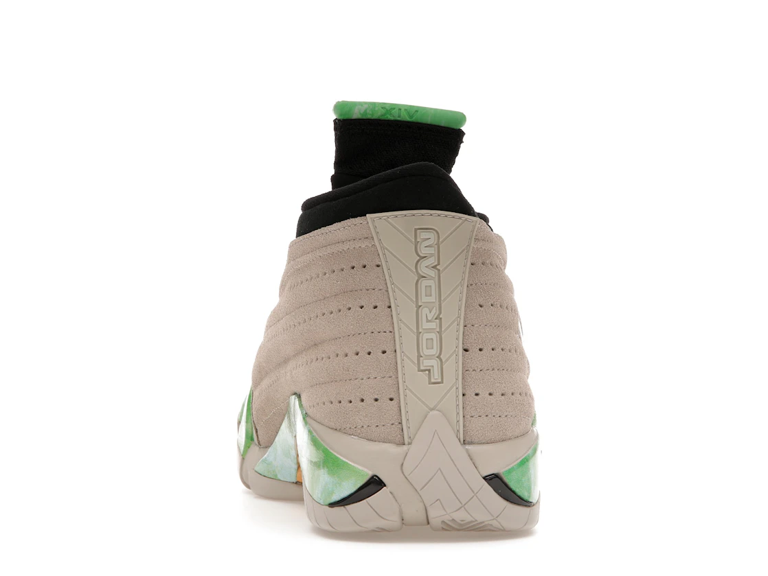 Vue 27 de Jordan 14 Retro Aleali May Fortune 