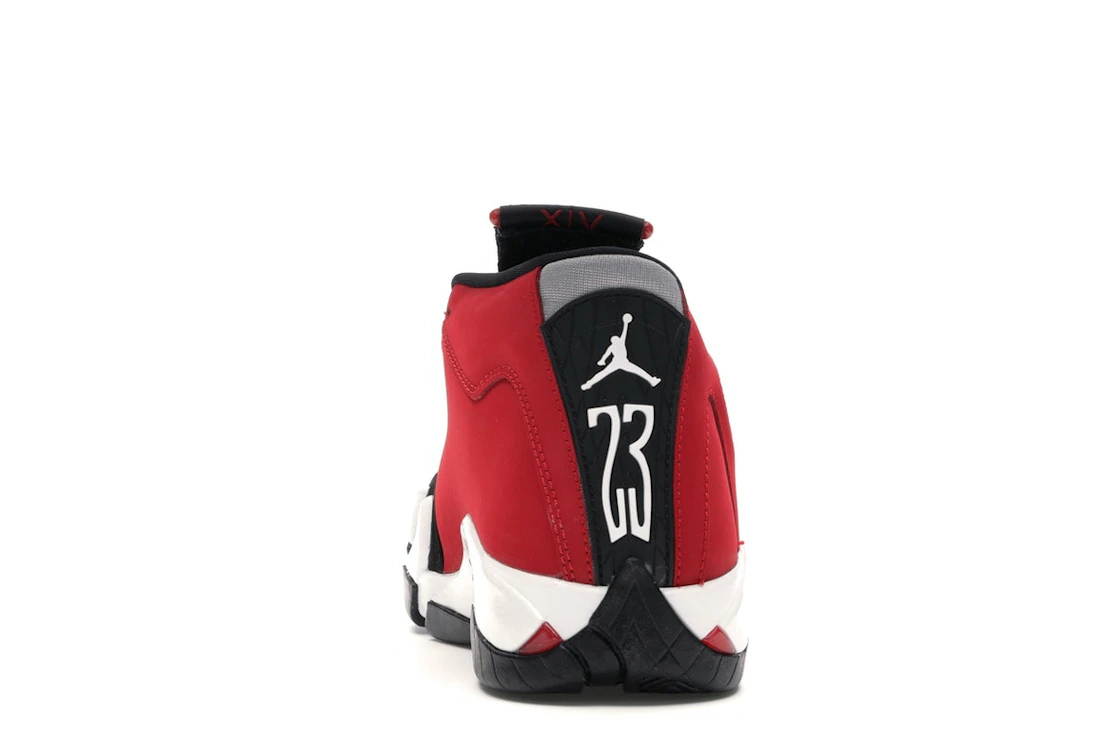 Vue 27 de Jordan 14 Retro Gym Red Toro (GS)