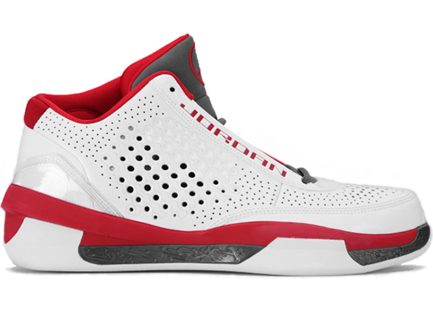 Jordan 2010 Team White Red Light Graphite