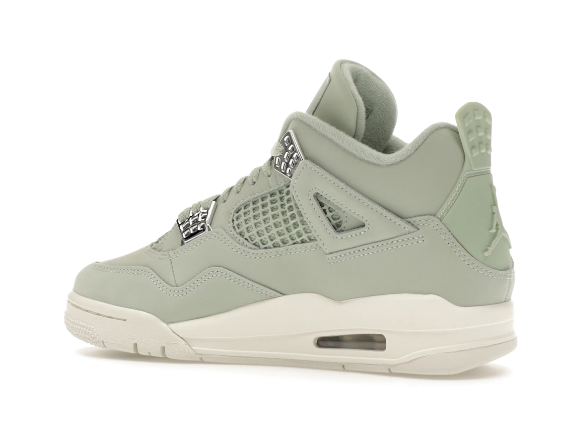 Vue 22 de Jordan 4 Retro Seafoam Sail 