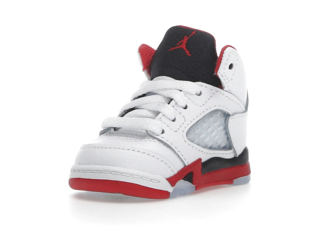 Vue 14 de Jordan 5 Retro Fire Red Black Tongue (2025) (TD)