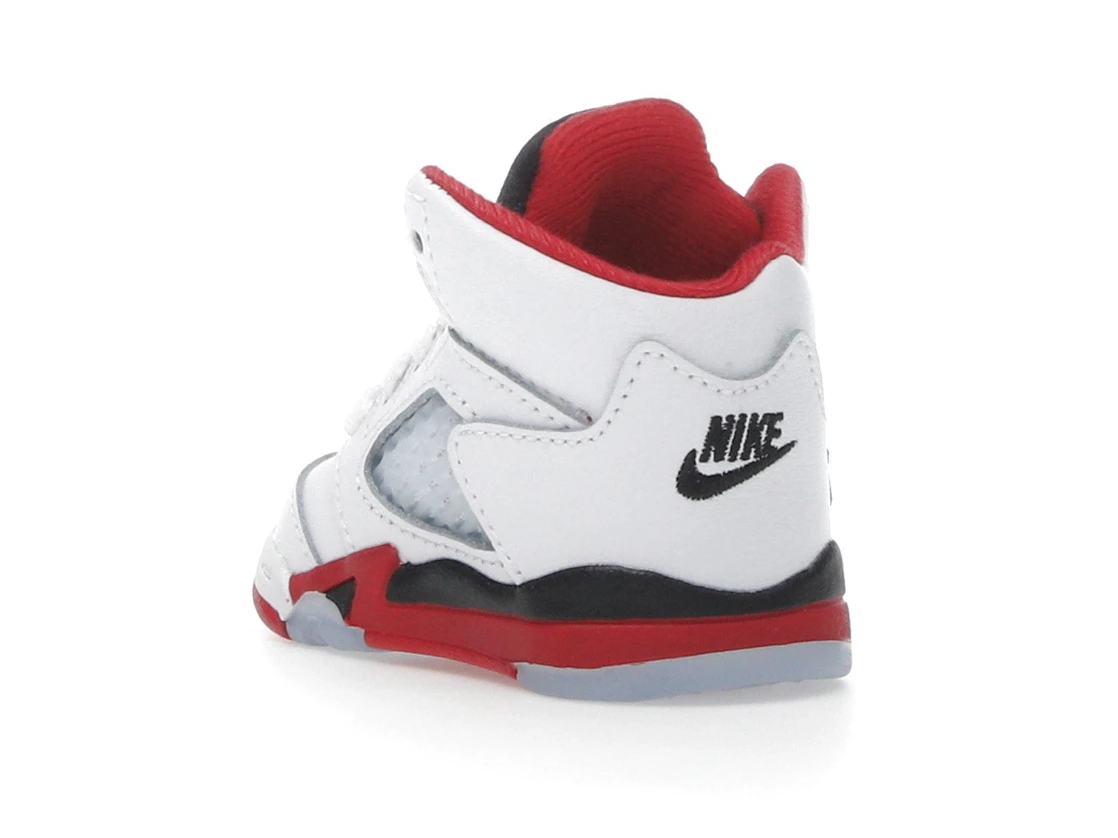 Vue 25 de Jordan 5 Retro Fire Red Black Tongue (2025) (TD)