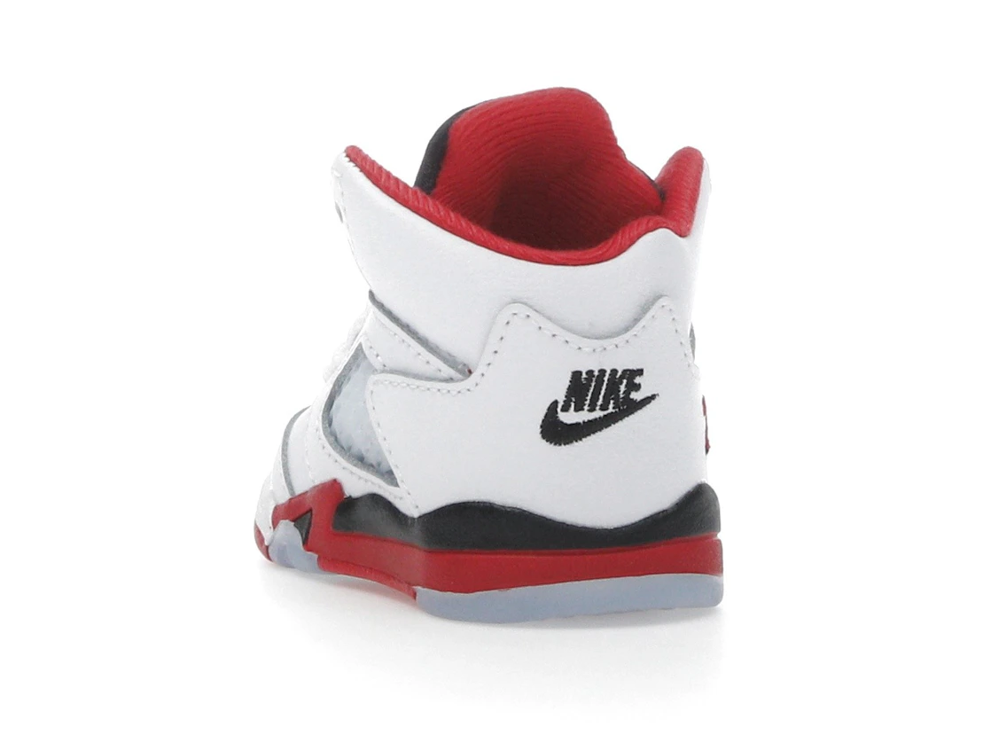 Vue 26 de Jordan 5 Retro Fire Red Black Tongue (2025) (TD)
