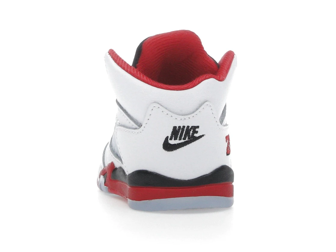 Vue 27 de Jordan 5 Retro Fire Red Black Tongue (2025) (TD)