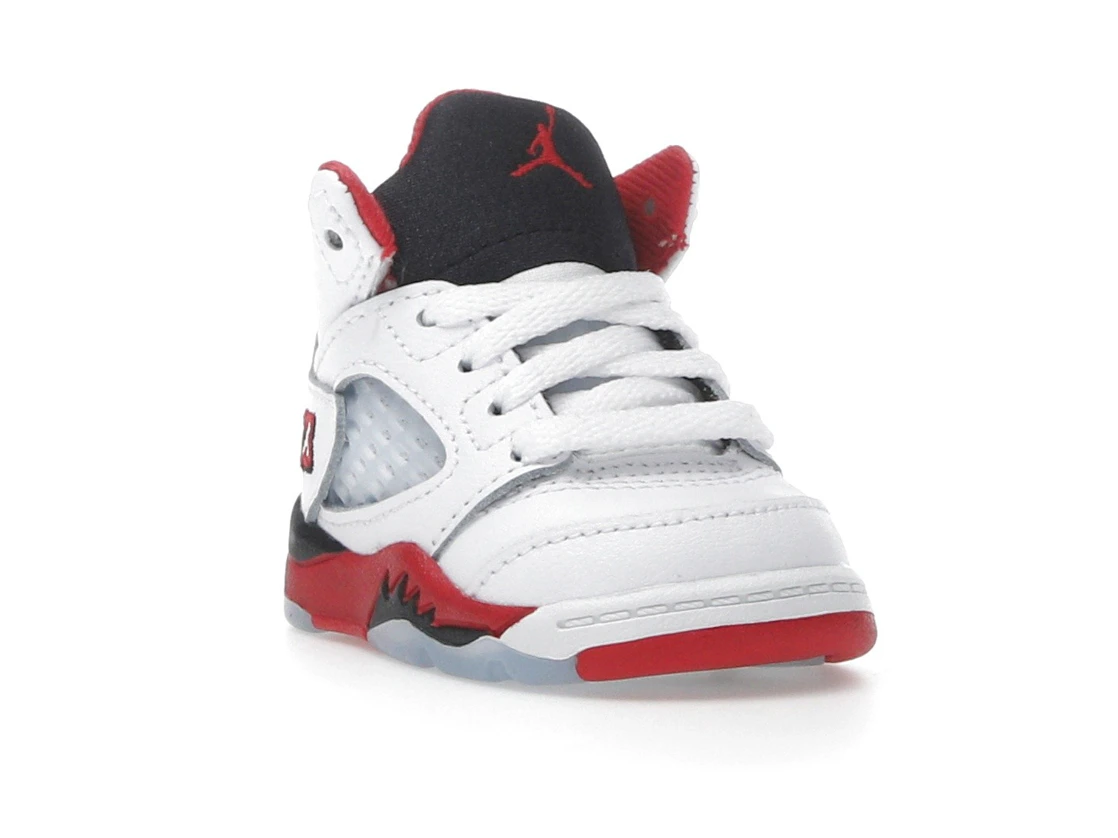 Vue 7 de Jordan 5 Retro Fire Red Black Tongue (2025) (TD)
