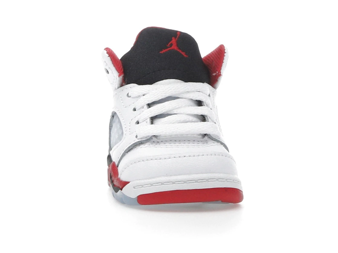 Vue 9 de Jordan 5 Retro Fire Red Black Tongue (2025) (TD)