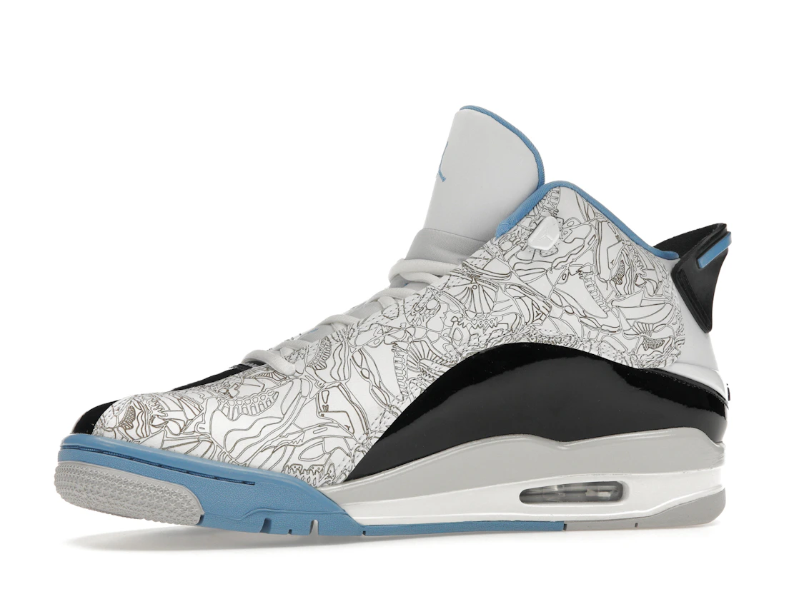 Vue 17 de Jordan Dub Zero Legend Blue