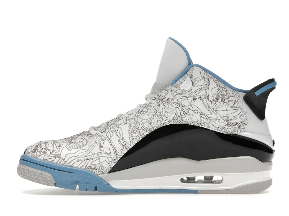 Vue 19 de Jordan Dub Zero Legend Blue