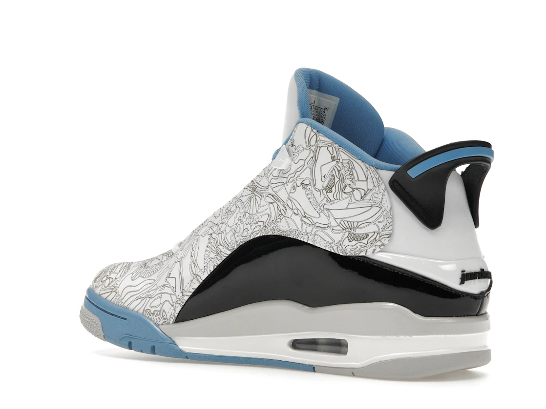 Vue 23 de Jordan Dub Zero Legend Blue