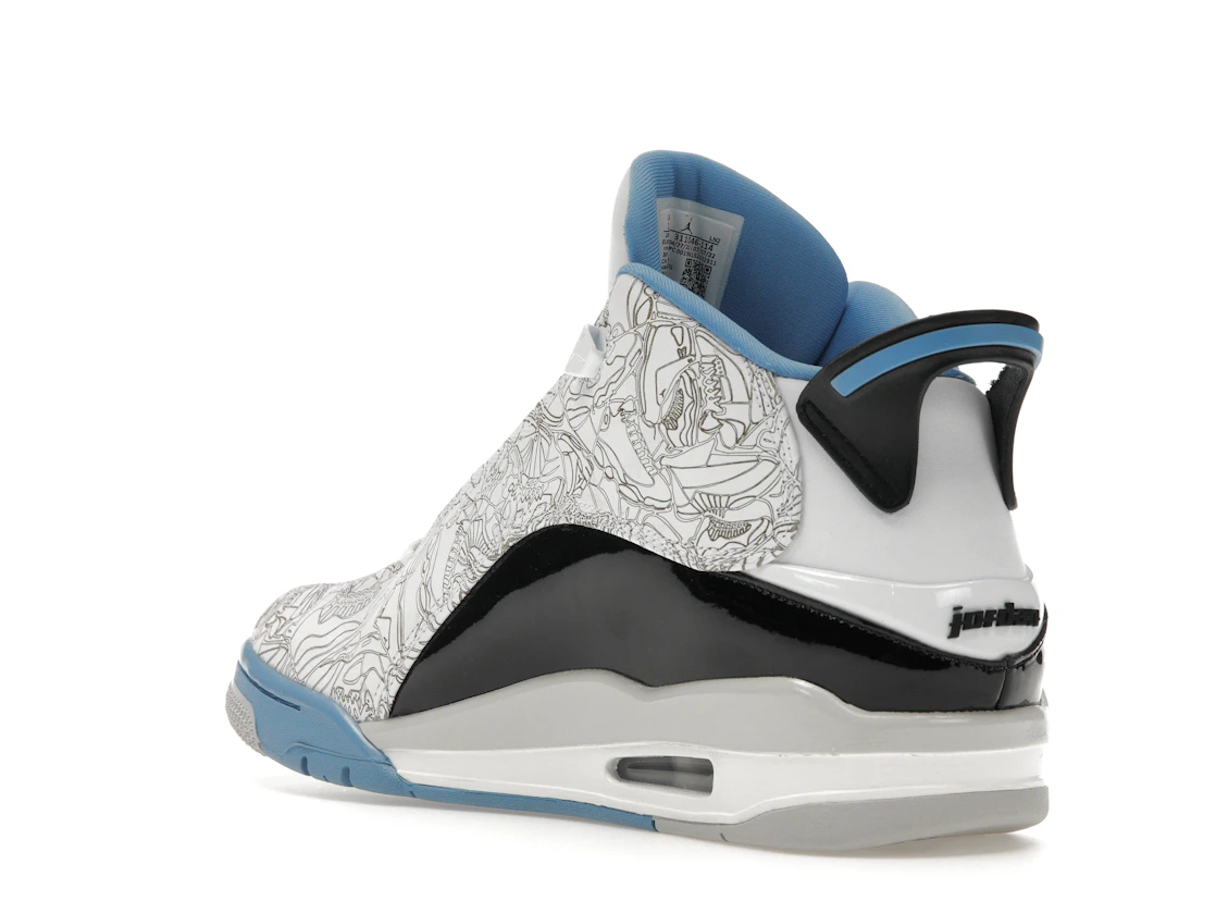 Vue 24 de Jordan Dub Zero Legend Blue