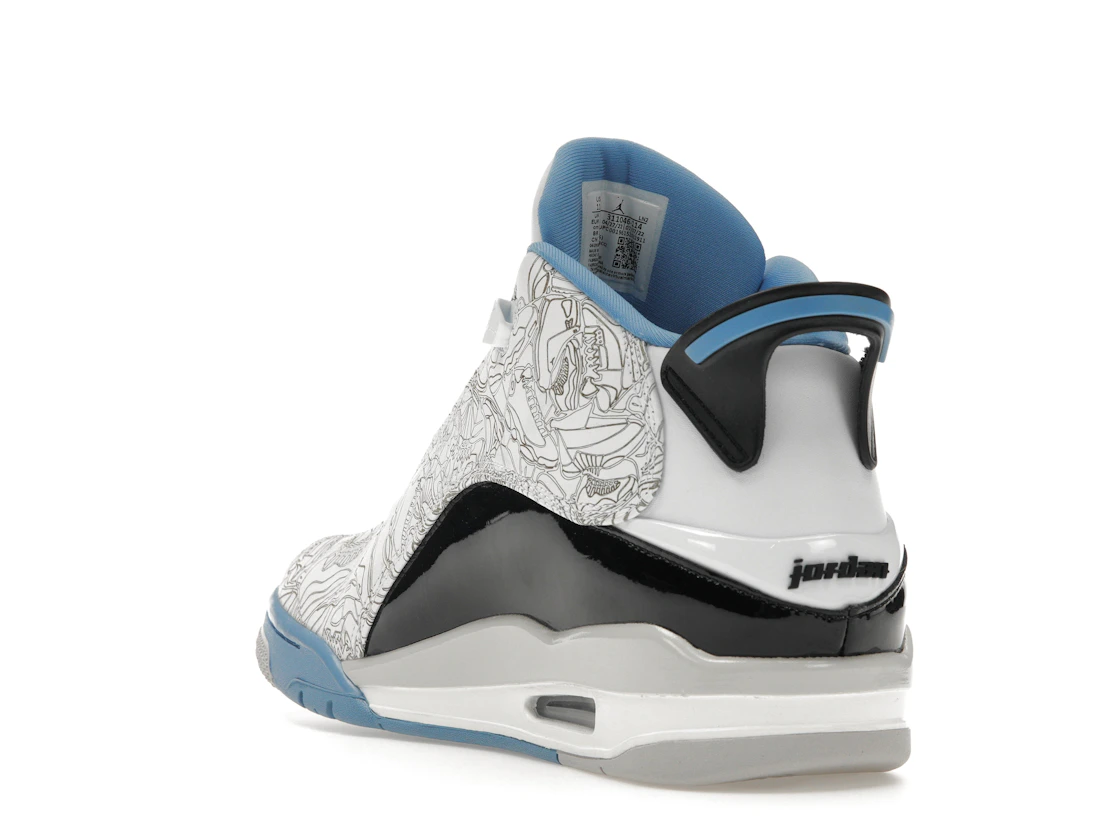 Vue 25 de Jordan Dub Zero Legend Blue