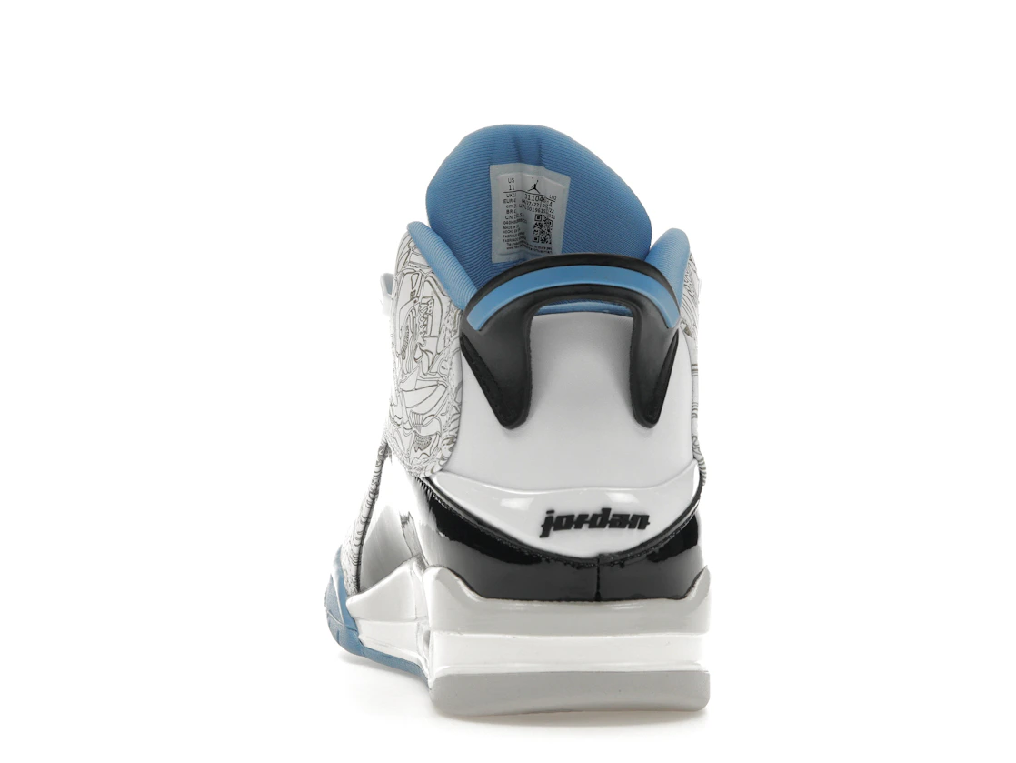 Vue 27 de Jordan Dub Zero Legend Blue