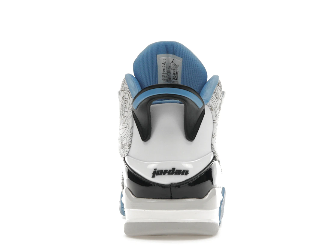 Vue 28 de Jordan Dub Zero Legend Blue