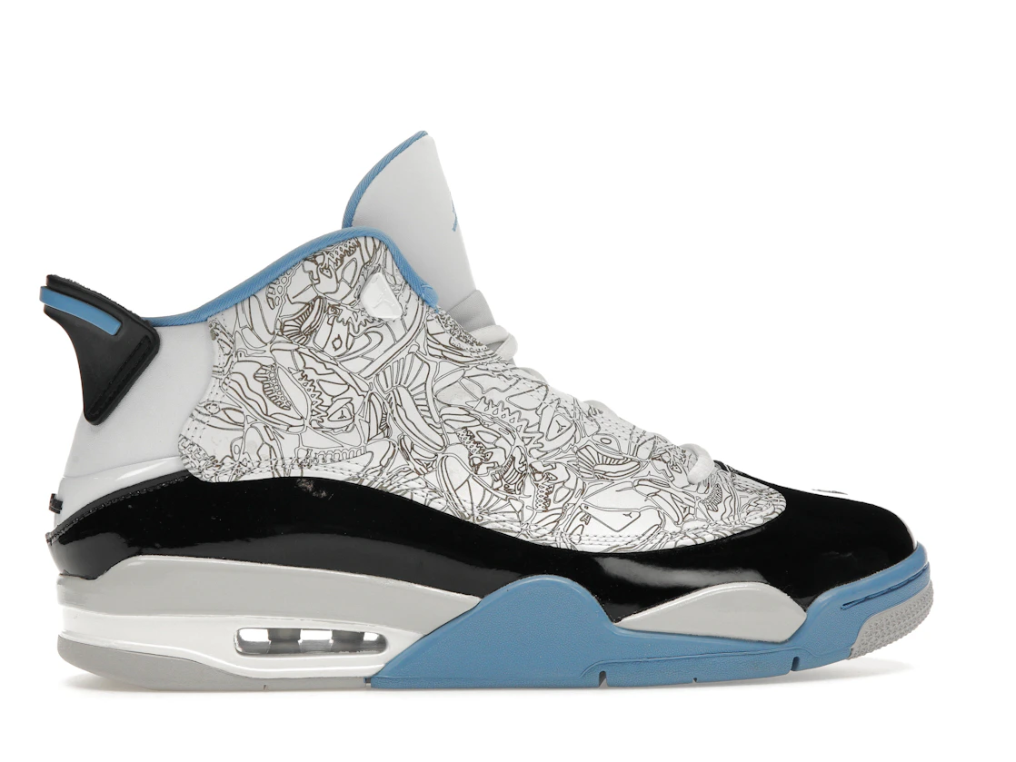 Vue 36 de Jordan Dub Zero Legend Blue