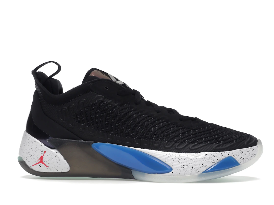 Vue 2 de Jordan Luka 1 Black Signal Blue