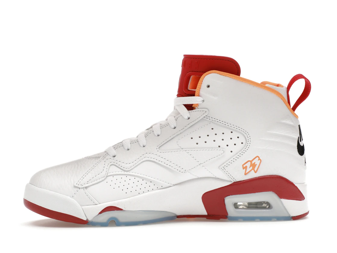 Vue 18 de Jordan MVP Cardinal Red