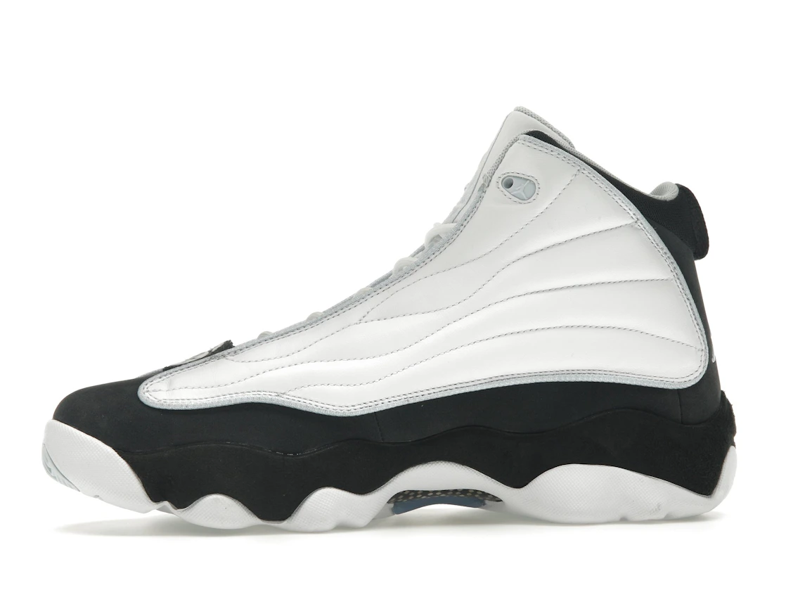 Vue 18 de Jordan Pro Strong White Blue Tint
