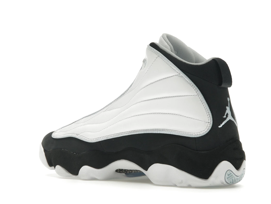 Vue 23 de Jordan Pro Strong White Blue Tint