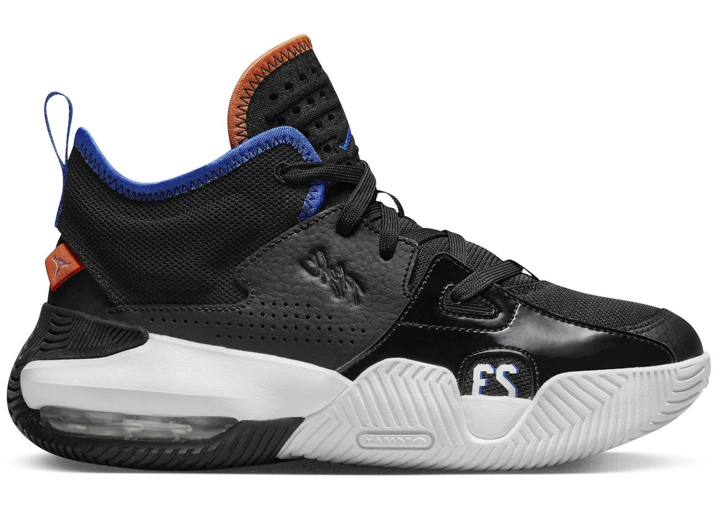 Jordan Stay Loyal 2 Black Safety Orange White Hyper Royal (GS)