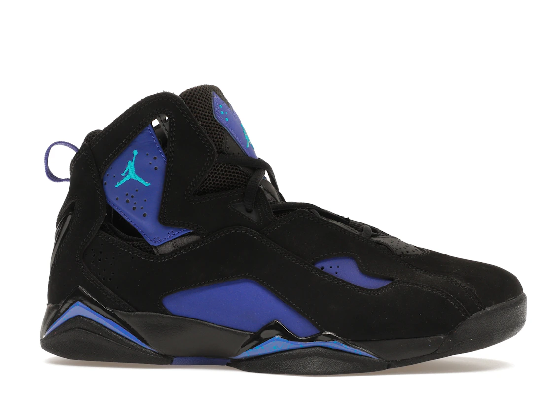 Vue 2 de Jordan True Flight Black Blue Lagoon