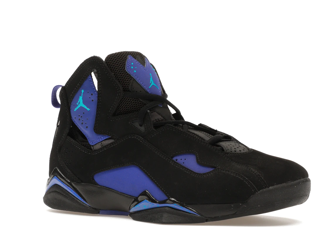 Vue 4 de Jordan True Flight Black Blue Lagoon