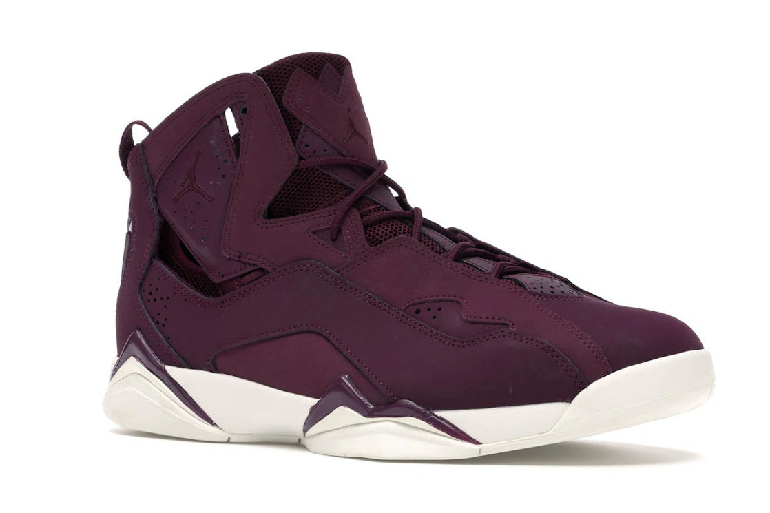 Vue 4 de Jordan True Flight Bordeaux