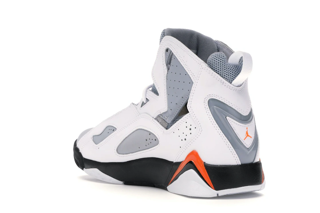 Vue 24 de Jordan True Flight White Orange Grey