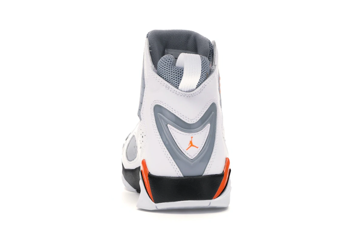 Vue 27 de Jordan True Flight White Orange Grey