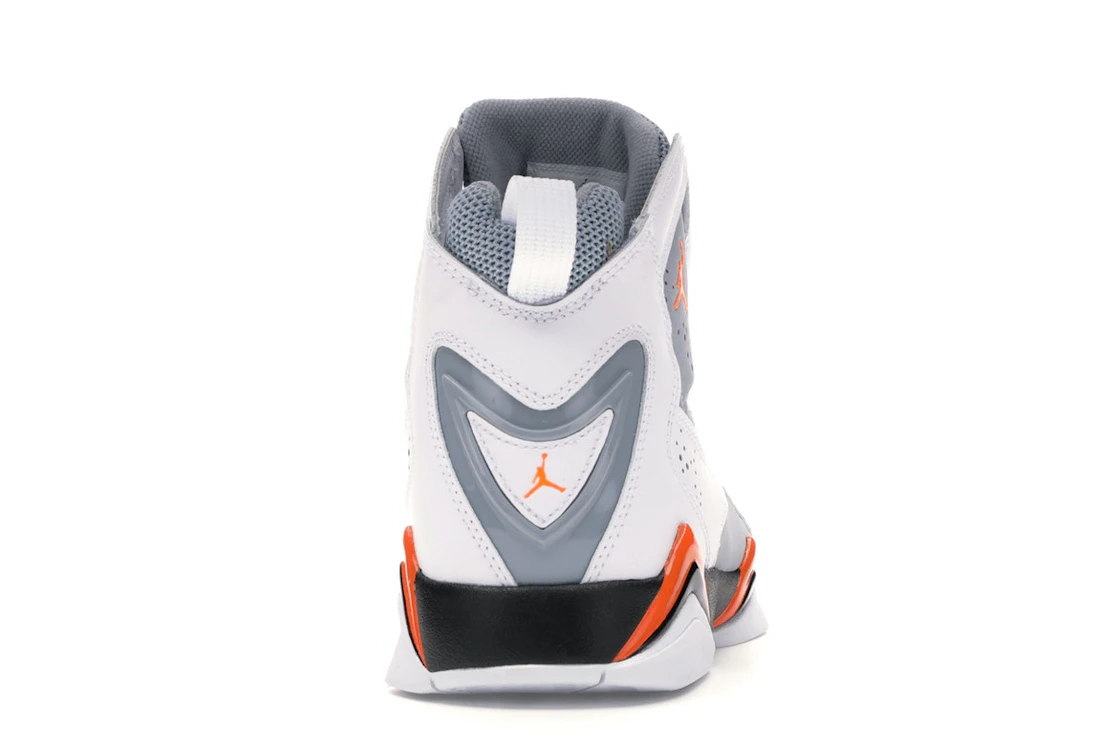 Vue 28 de Jordan True Flight White Orange Grey