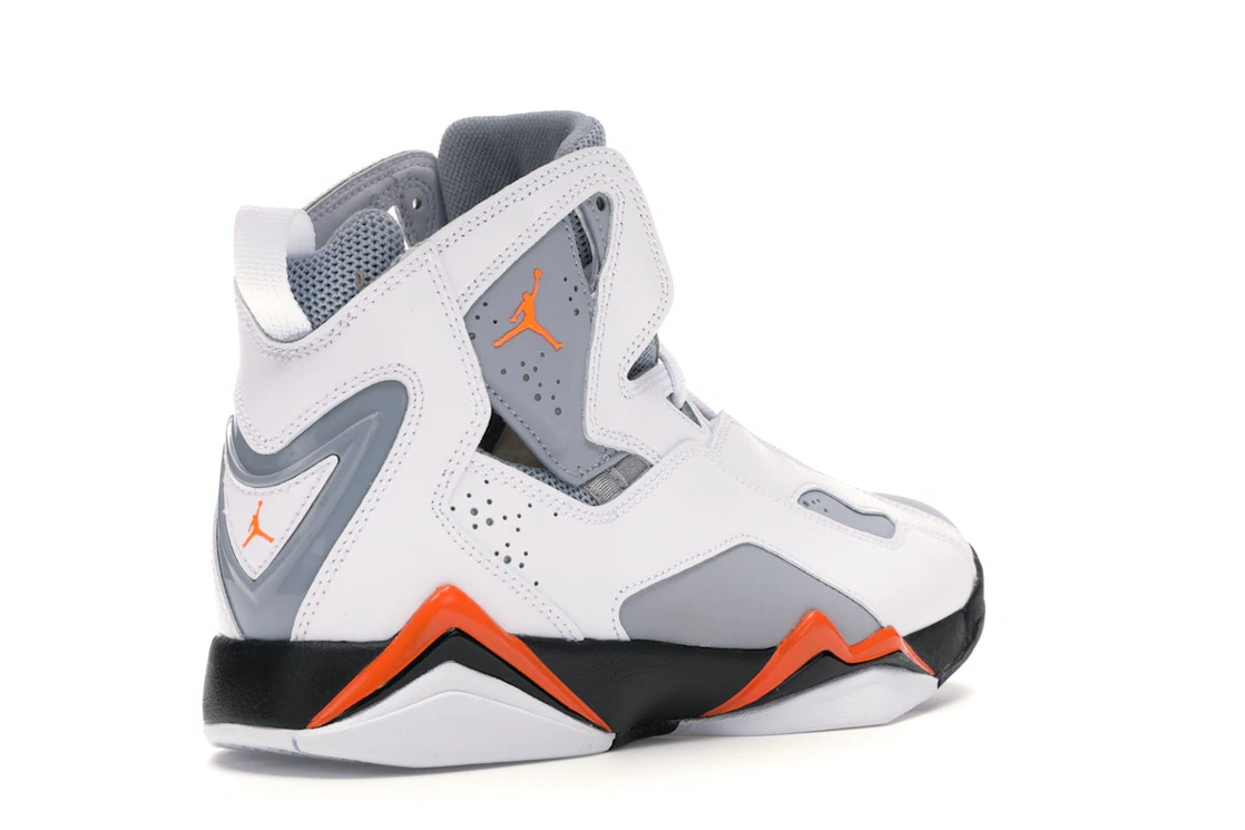 Vue 32 de Jordan True Flight White Orange Grey