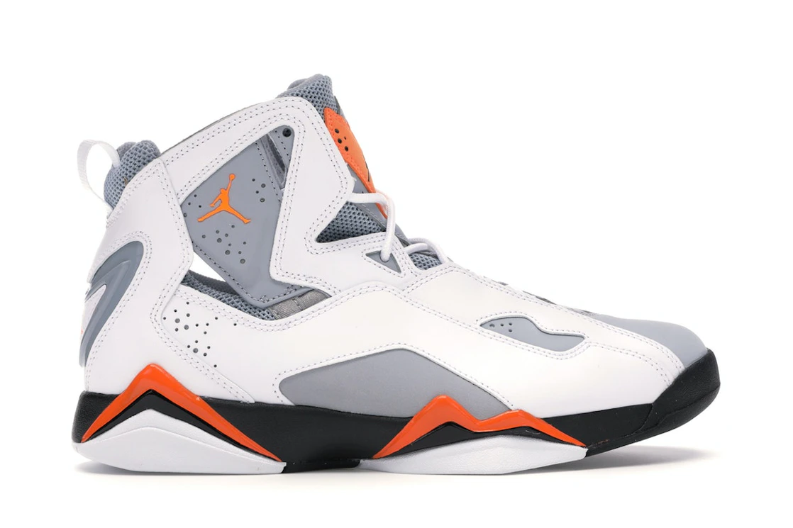 Vue 36 de Jordan True Flight White Orange Grey