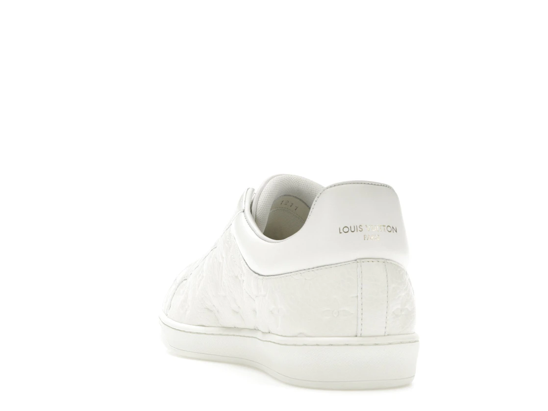 Vue 26 de Louis Vuitton Luxembourg Sneaker White Monogram